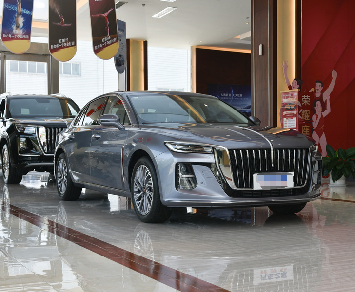 Luxury Hongqi H5 Hybrid Car Petrol Gasoline EV Chinese Midsize New Car Used Car for Sale 1.5t Hev Fuel Vehicle Gasoline Car