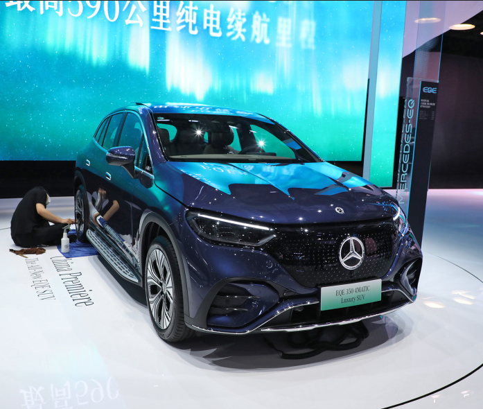 China Luxury Second Hand Mercedes Used Benz Car Eqe Pure Electric SUV