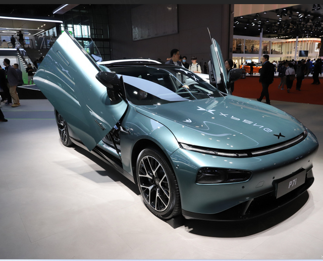 Xiaopeng P7 Hot Sale Left Hand Drive Electric Cars LHD EV sedan Automobile